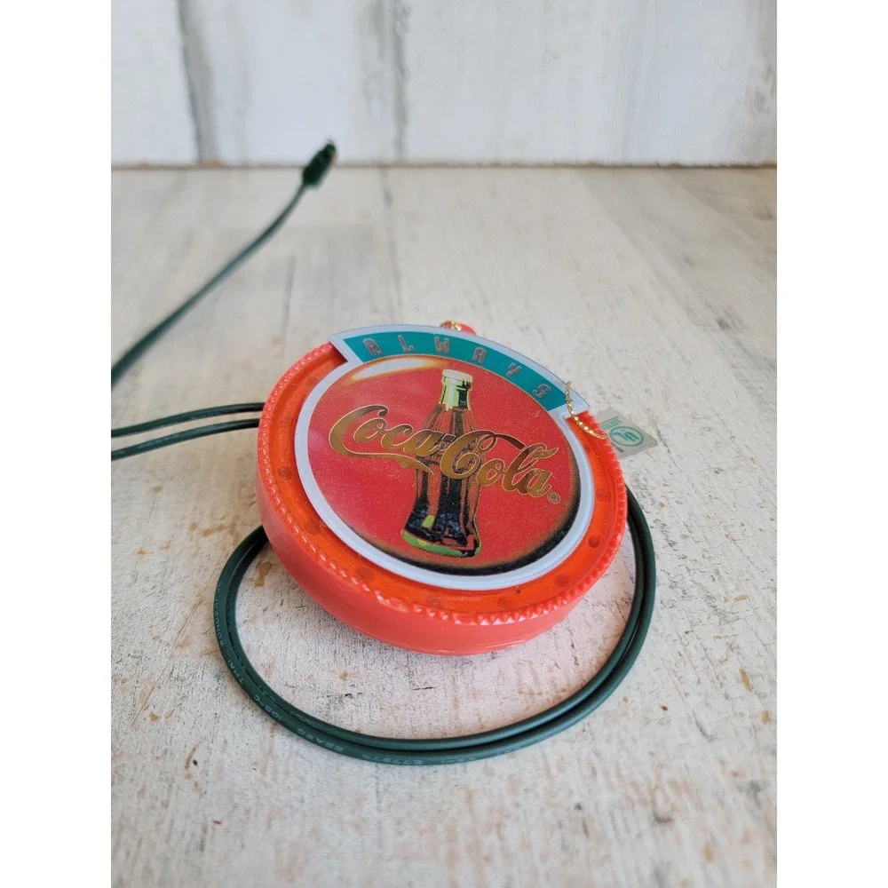 Vintage coke sign string light up ornament Xmas unique home decor